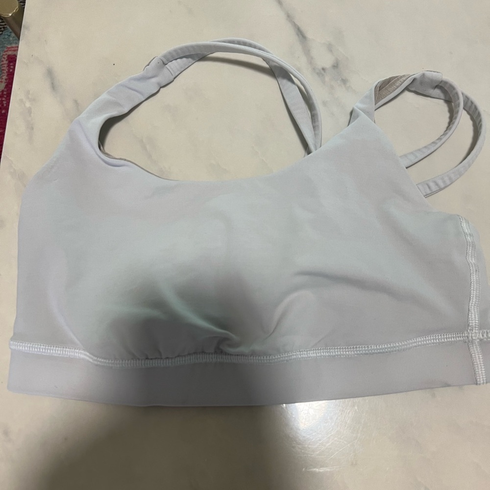 Lululemon Athletica Gray Sports Bra with Racerback